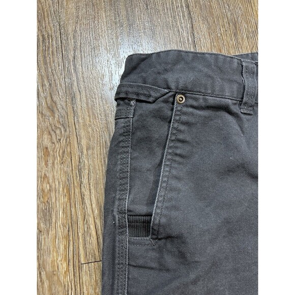Duck Camp Brush Cordura Pants Mens 32R Gray Stretch Canvas Straight Leg - Picture 3 of 13
